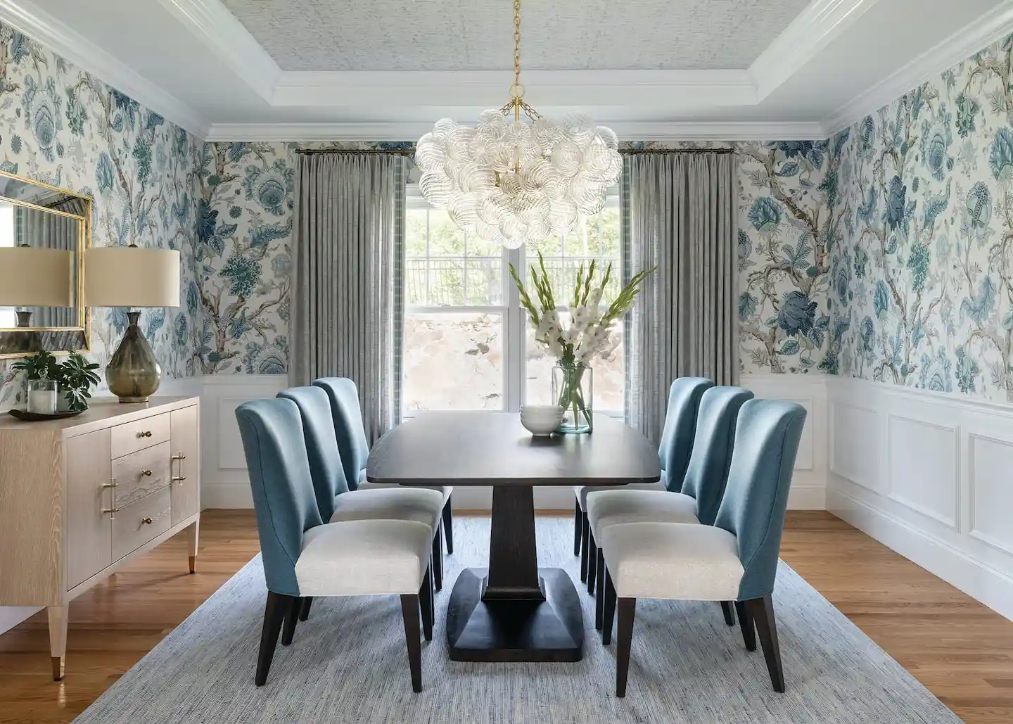 Map of wallpaper installation service areas in Southern California