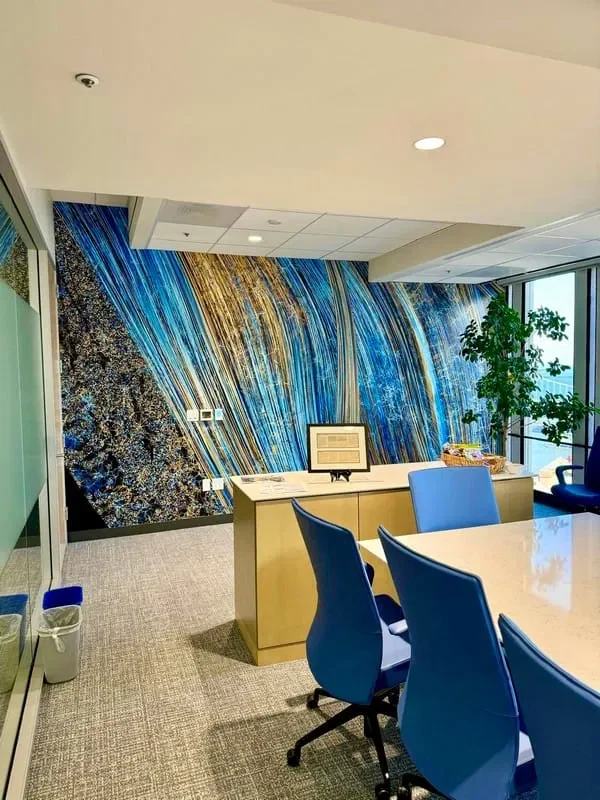 Wallpaper installation project in Palmdale, California
